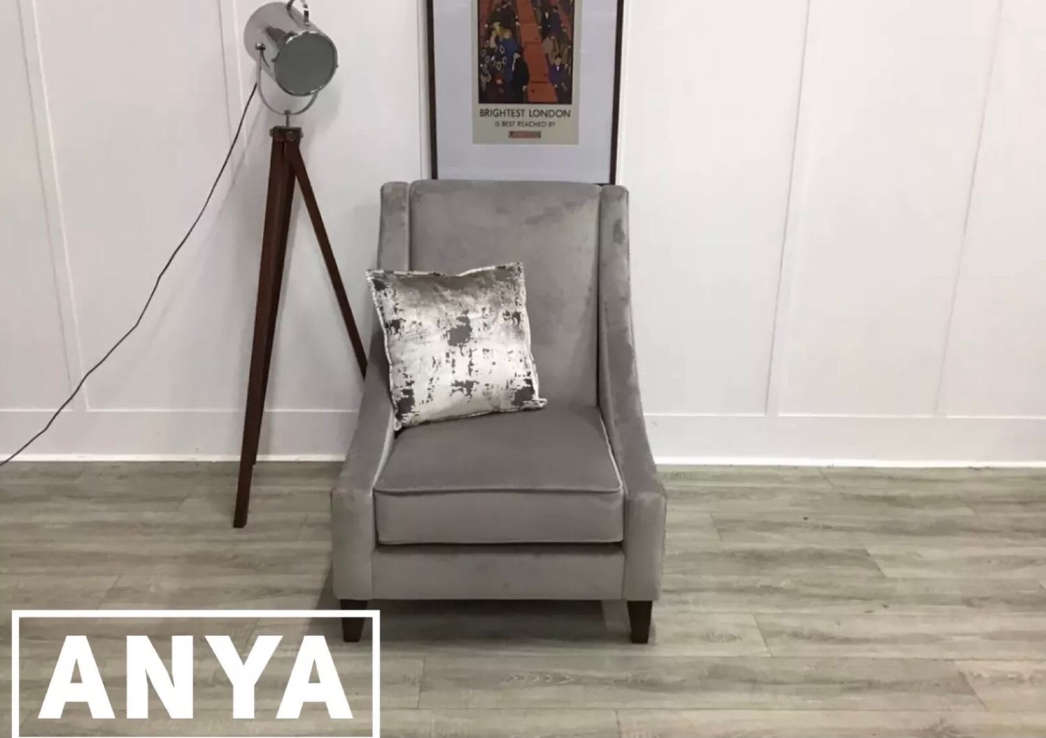 Anya High Back Armchair