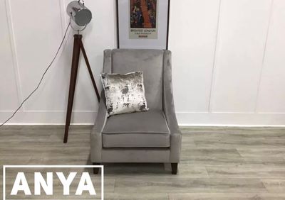 Anya High Back Armchair