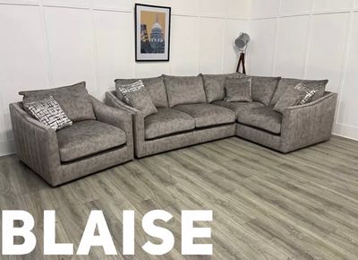 Blaise RHF Corner Sofa & Armchair