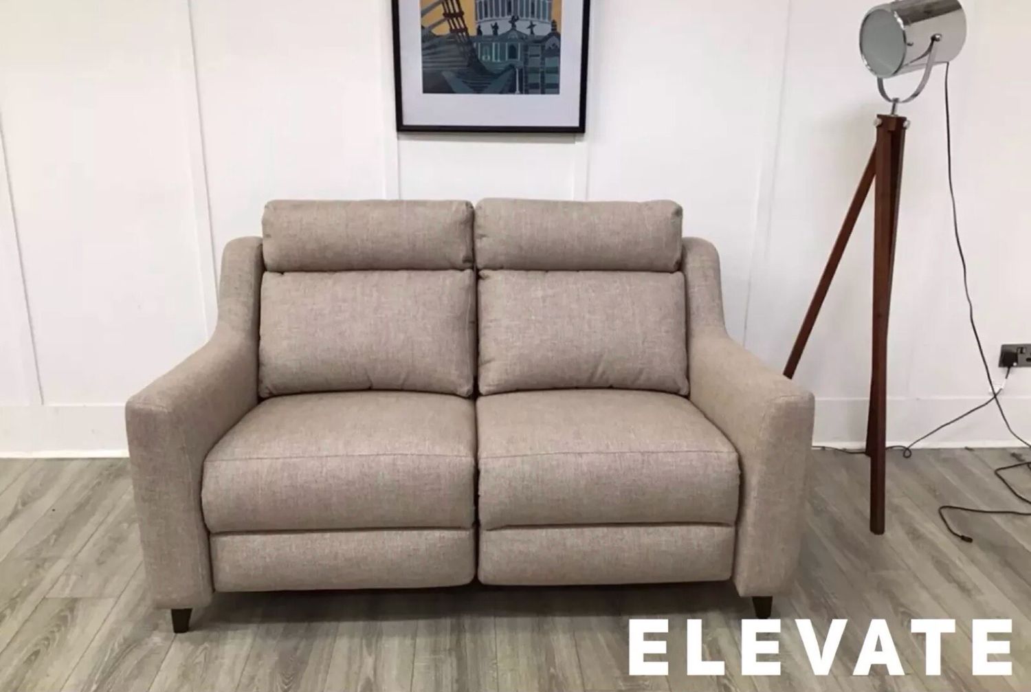 Famous Store Elevate 2 Seat Medium Power Reclining Sofa In