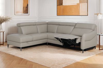 Nico Power Reclining Corner Sofa With Storage