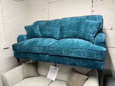 Beatrix 3 Seat Sofa In Bottle green Fabric