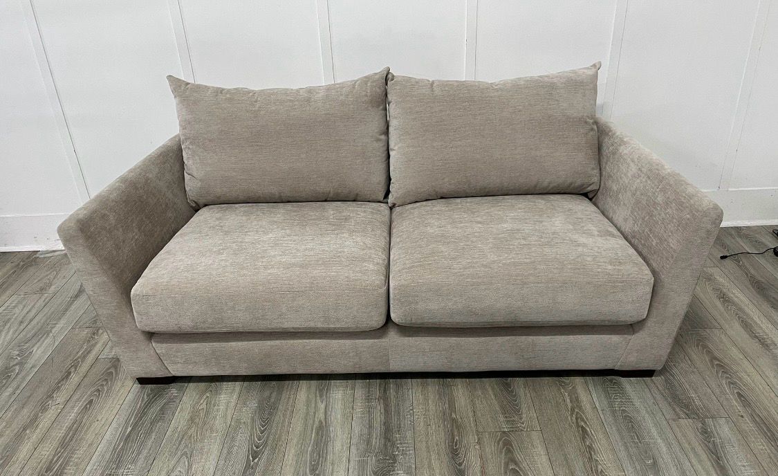 Famous Store Tallulah 2 Seat Sofa In Beige Fabric