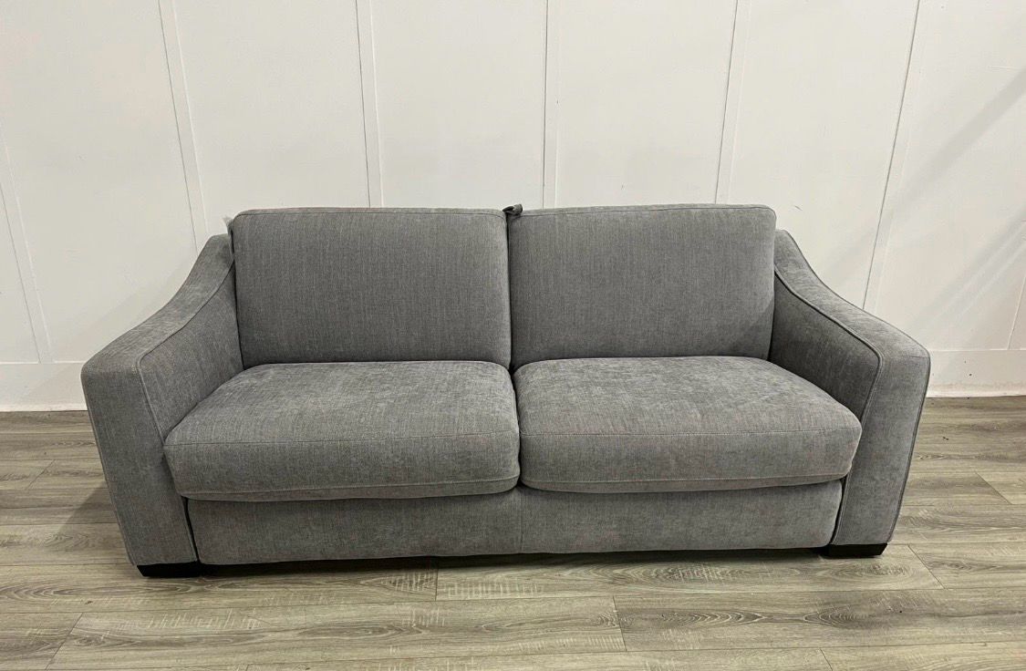 Famous Store Optimus Memory Foam Mattress Sofa Bed In Grey Fabric