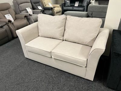 Nexus 2 Seat Sofa Bed In Romario Stone Fabric