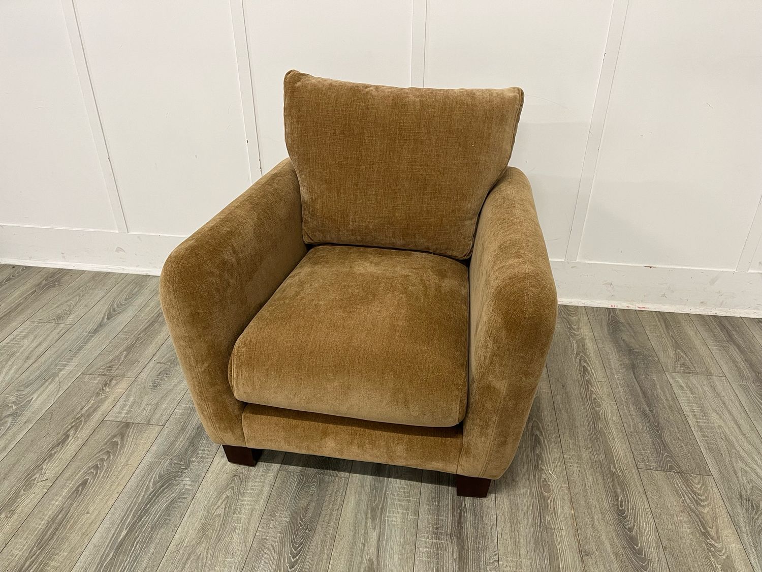 Clayton Armchair In Bronze Fabric