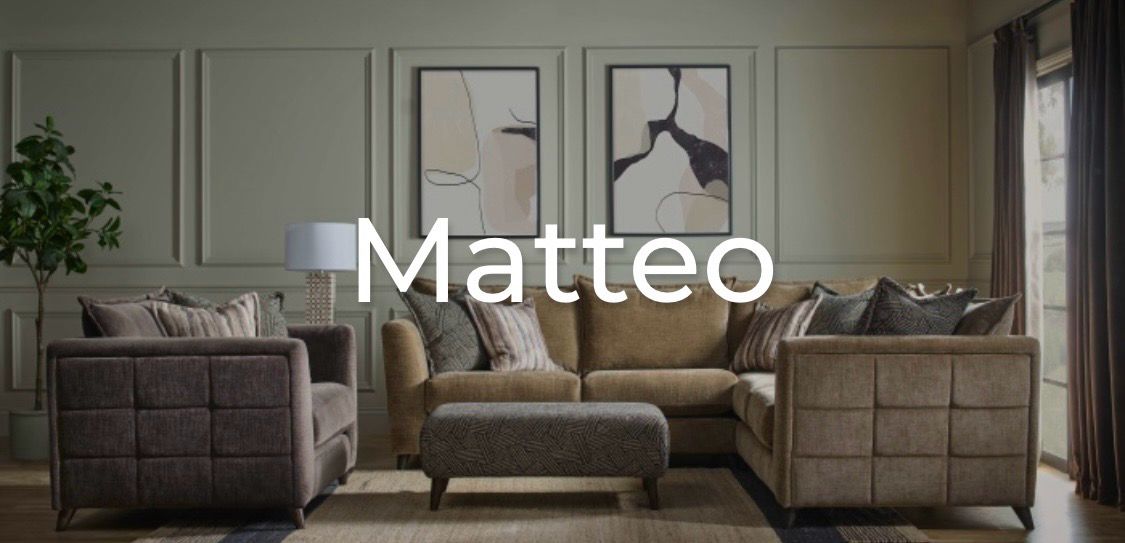 The Matteo Sofa & Armchair Range
