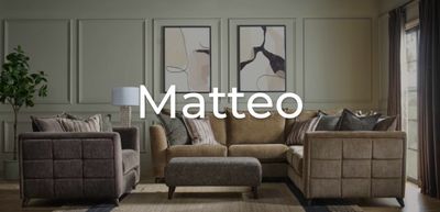The Matteo Sofa & Armchair Range