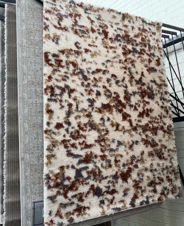 Multicoloured Patterned Rug (103)