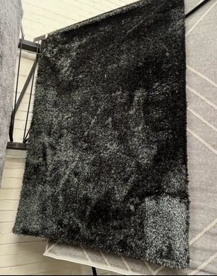 Charcoal Soft Rug 160cm X 120cm (122)