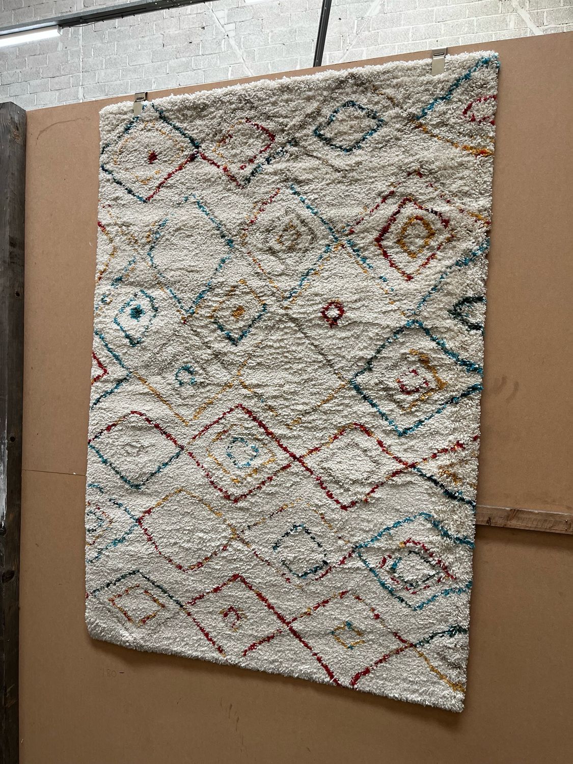 Multicoloured Patterned Rug 170cm X 120cm (159)