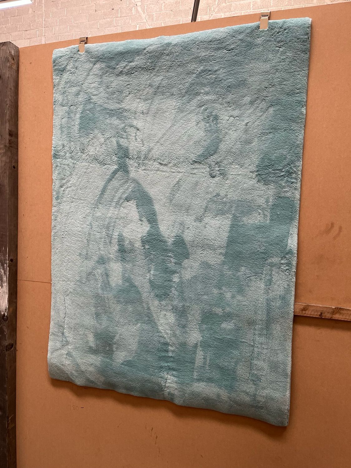 Blue Soft Touch Rug 170cm X 120cm (179)