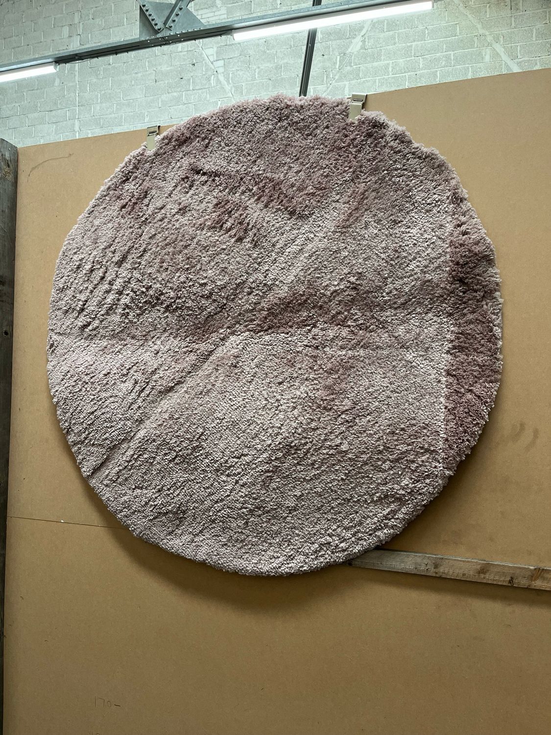 Pink Round Rug 135cm X 135cm (172)