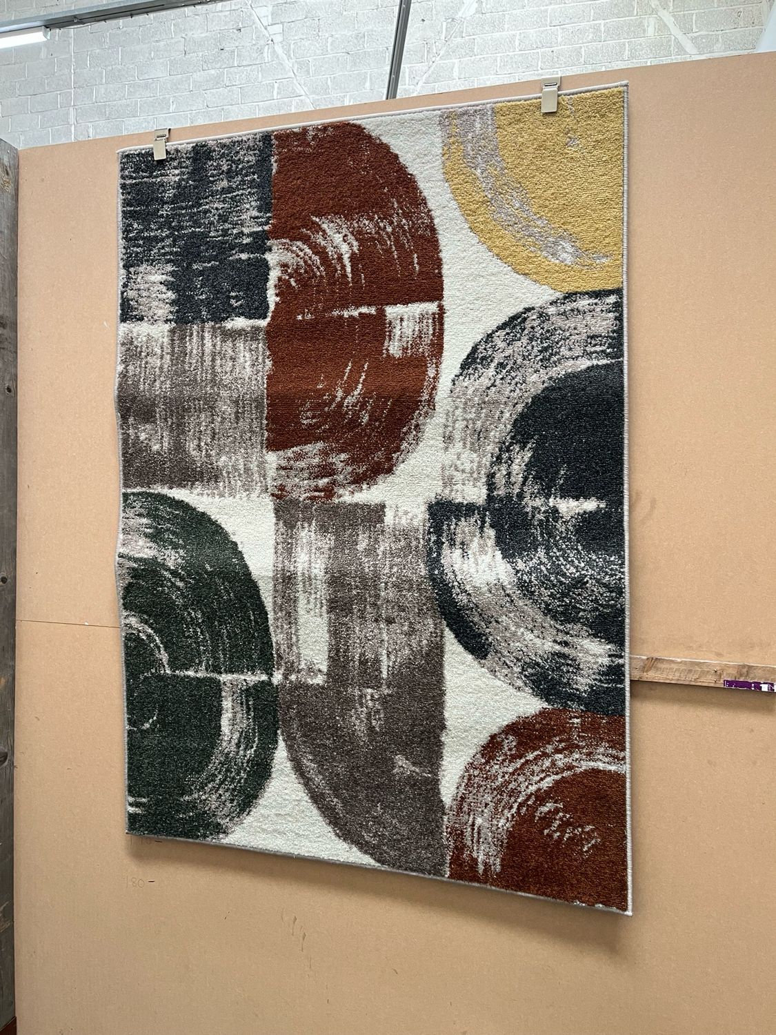 Multicoloured Patterned Rug 170cm X 120cm (181)