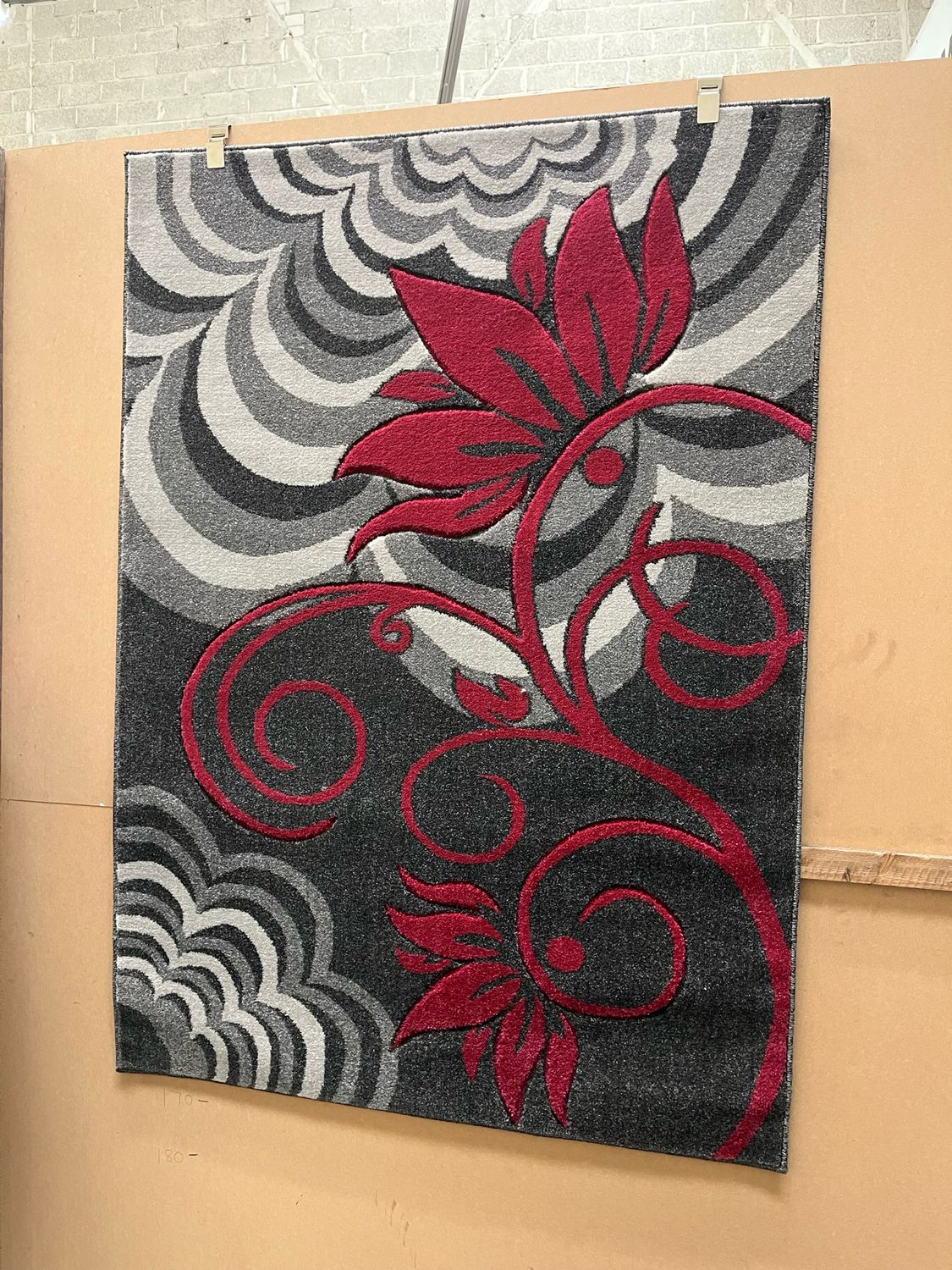 Multicoloured Floral Rug 170cm X 120cm (226)