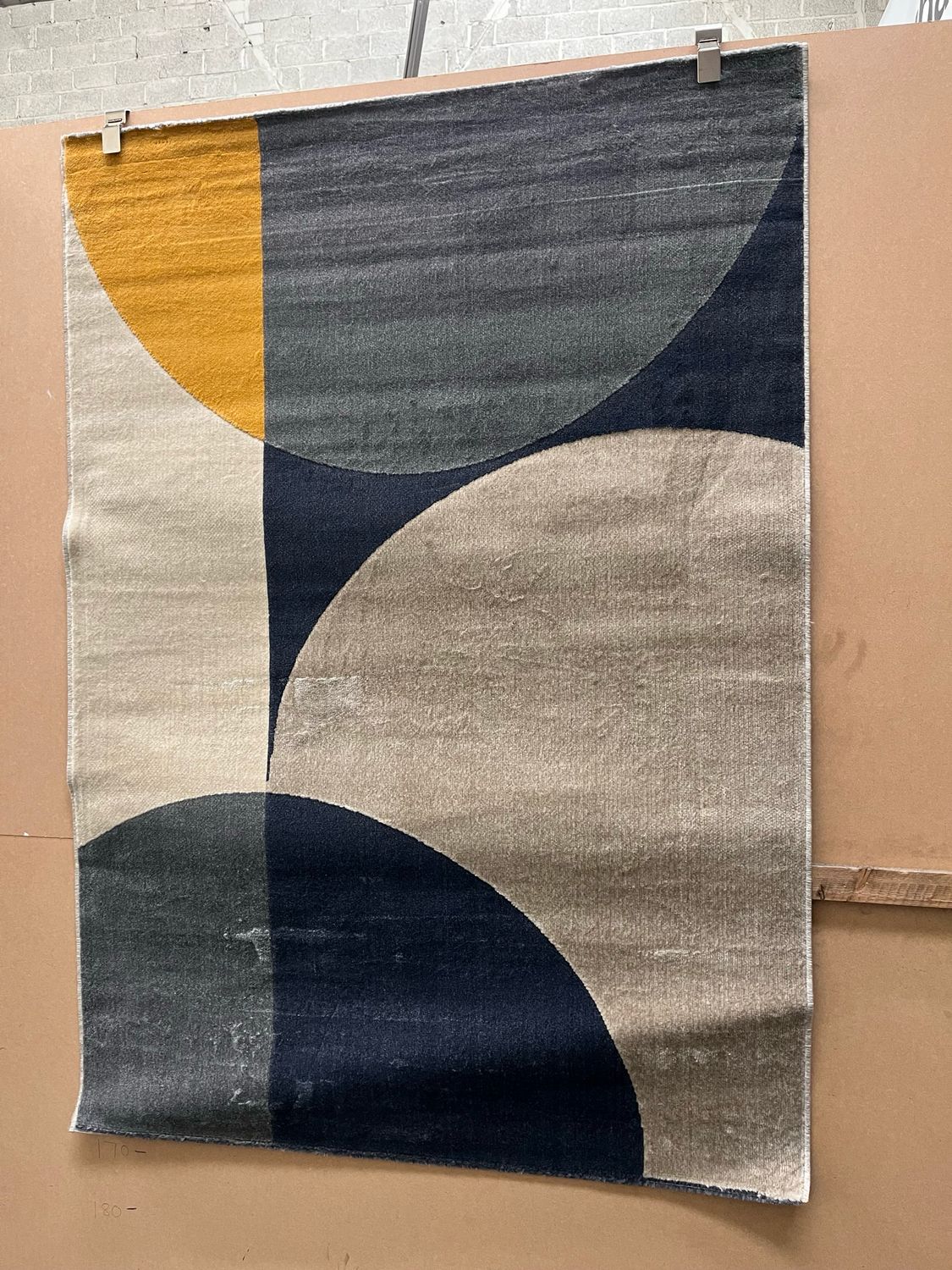 Multicoloured Patterned Rug 170cm X 120cm (244)