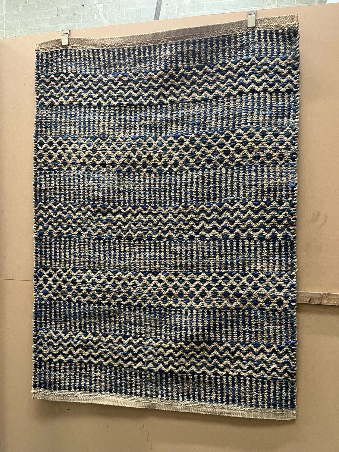 Multicoloured Patterned Rug 170cm X 120cm (208)