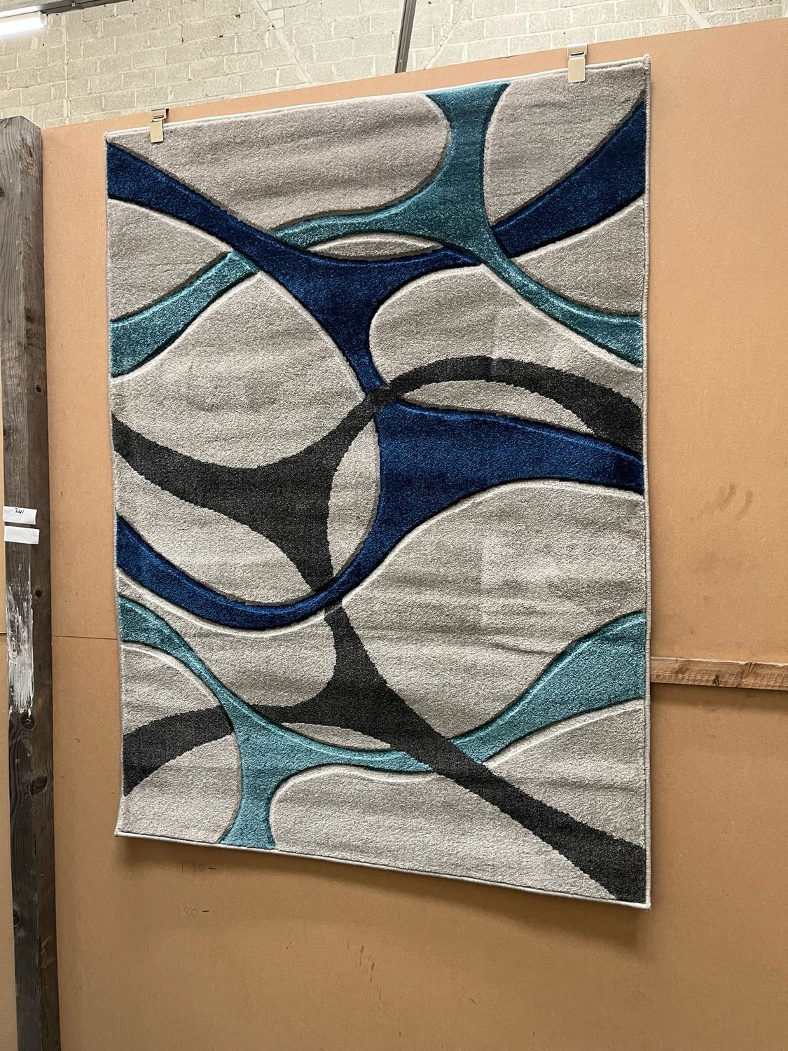 Multicoloured Patterned Rug 160cm X 120cm (241)