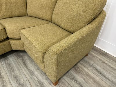 G Plan ‘Vintage 68’ Corner Sofa In Tweed Citrus Fabric