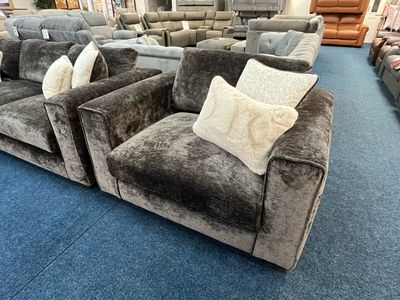 Adisa Love Armchair Cacao Fabric