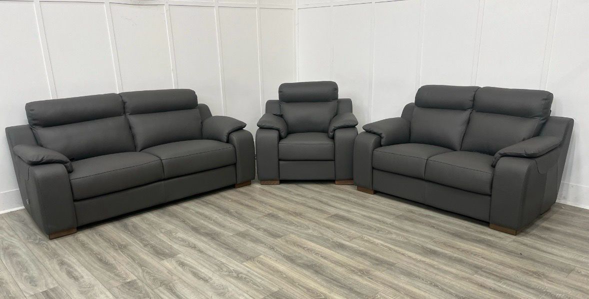Ethos Sofas & Armchair Leather Or Fabric Range