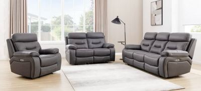Renzo Power Reclining Sofa & Armchair Range