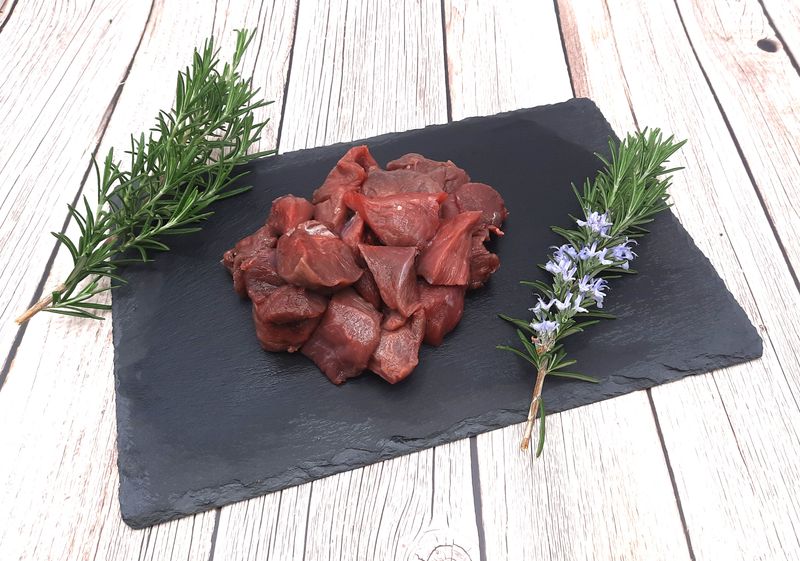 Edelgulasch vom Reh 0,5 kg