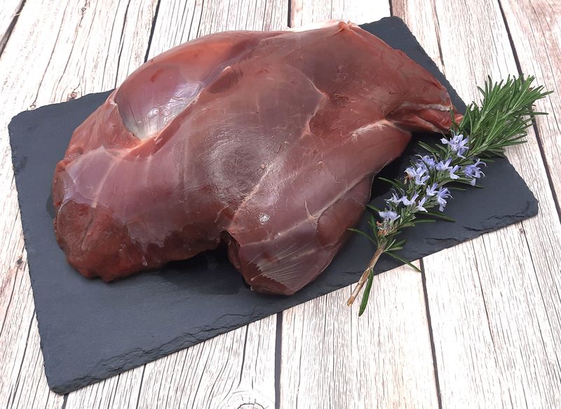 Rehkeule mit Knochen