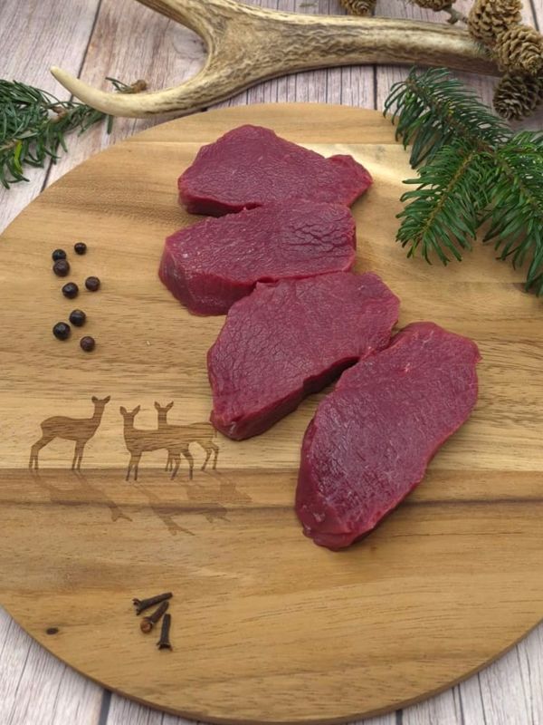 Medaillons vom Junghirschrücken