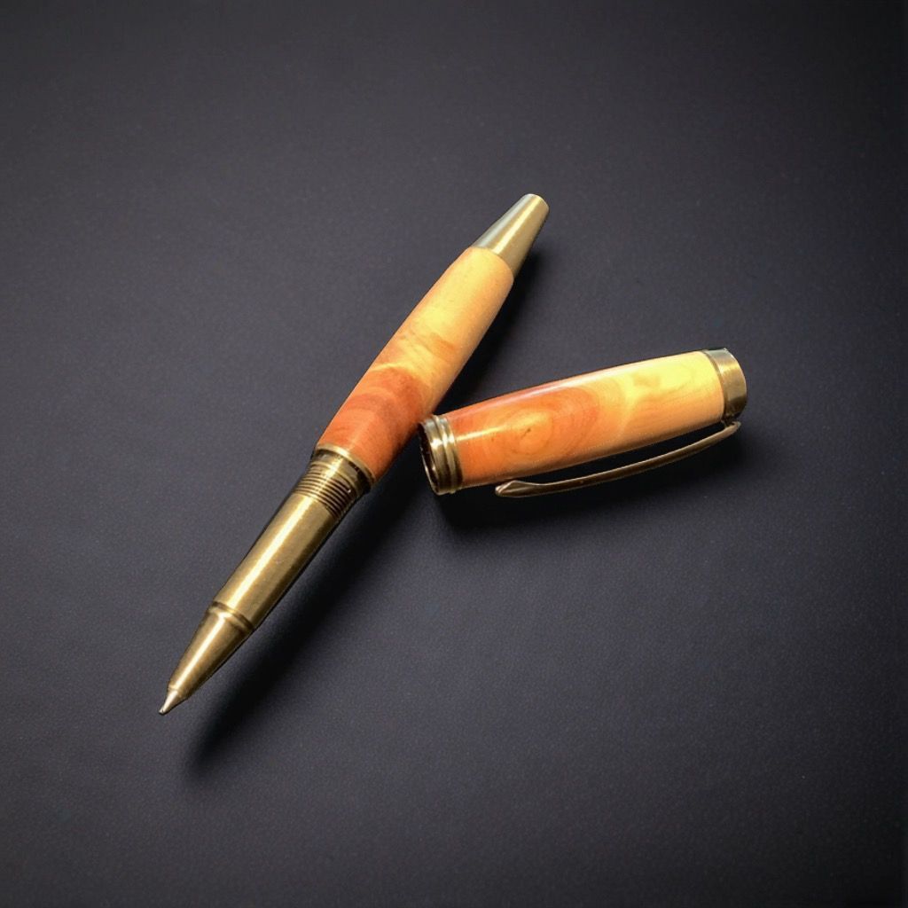 Rollerballstift aus Zirbenholz