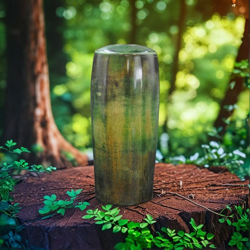Lindenholzvase Lindenholzvase