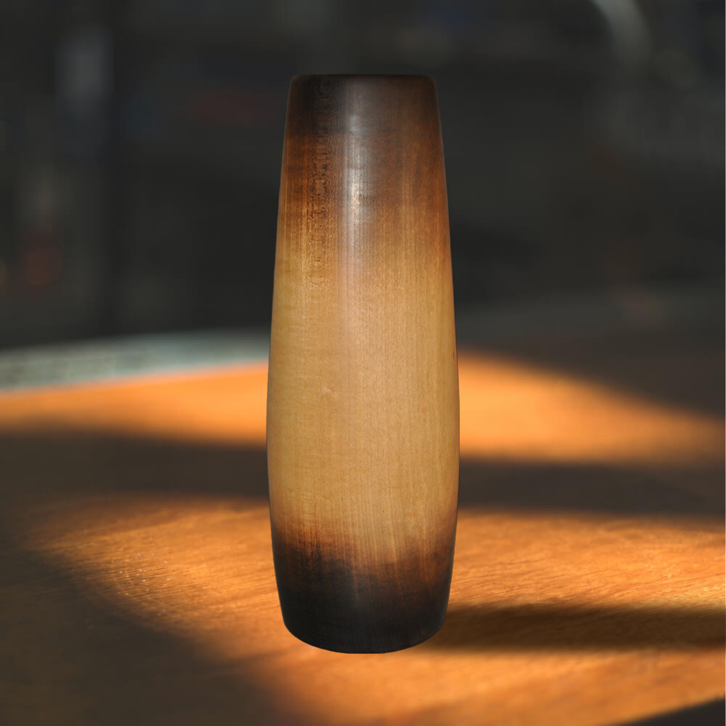 Lindenholzvase Lindenholzvase