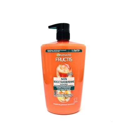 Շամպուն Garnier Fructis 1լ․ SOS Восстановление