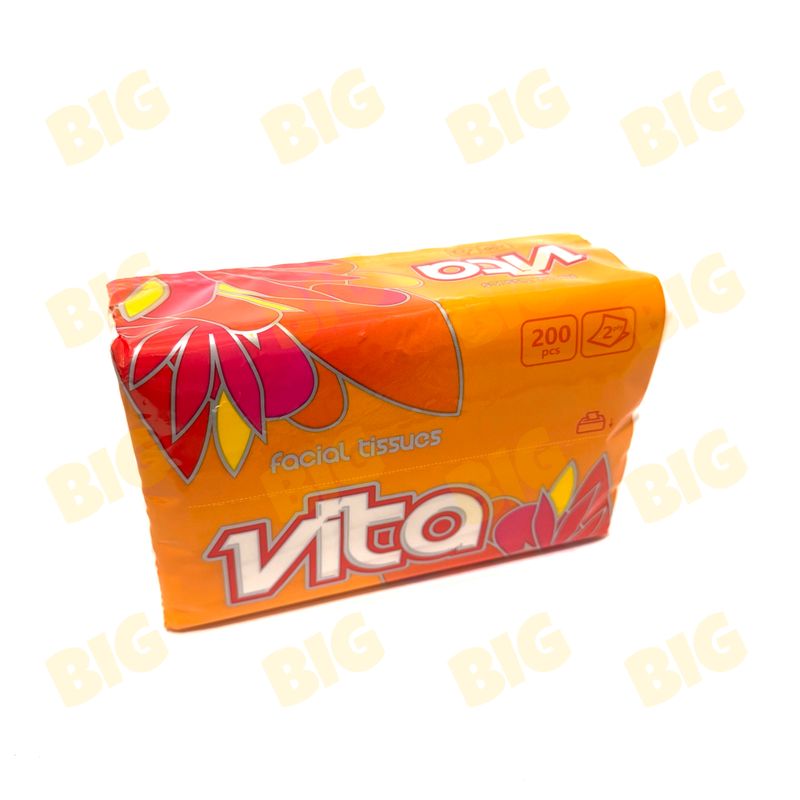 Անձեռոցիկ Vita 200հատ 2շերտ