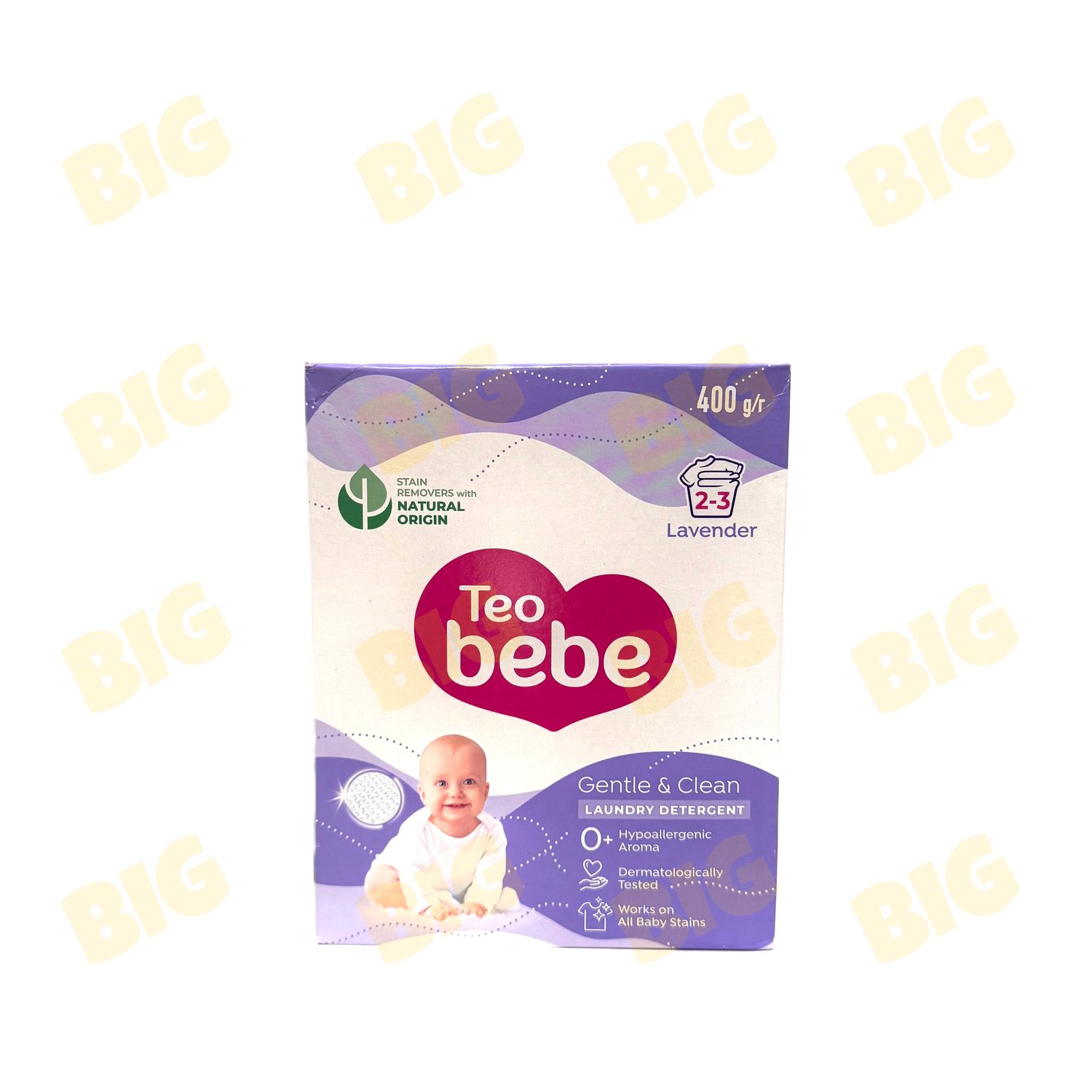 Լվացքի փոշի մանկական Teo Bebe լավանդա 400գ․
