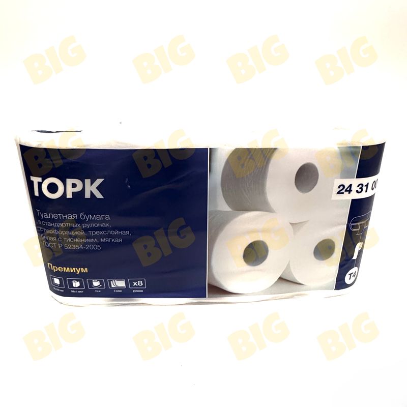 Զուգարանի թուղթ Tork 8հատ 3շերտ