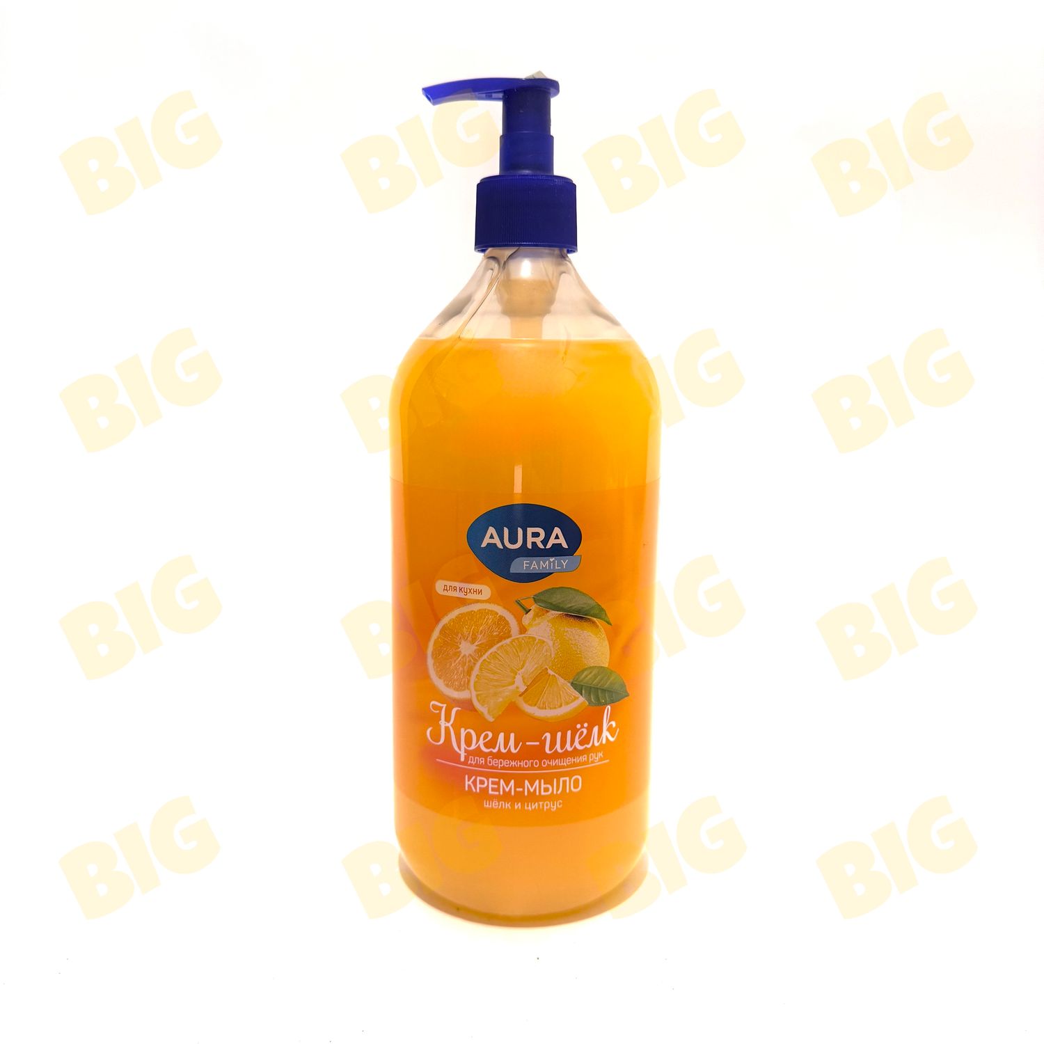 Հեղուկ օճառ Aura ցիտրուս 1լ․