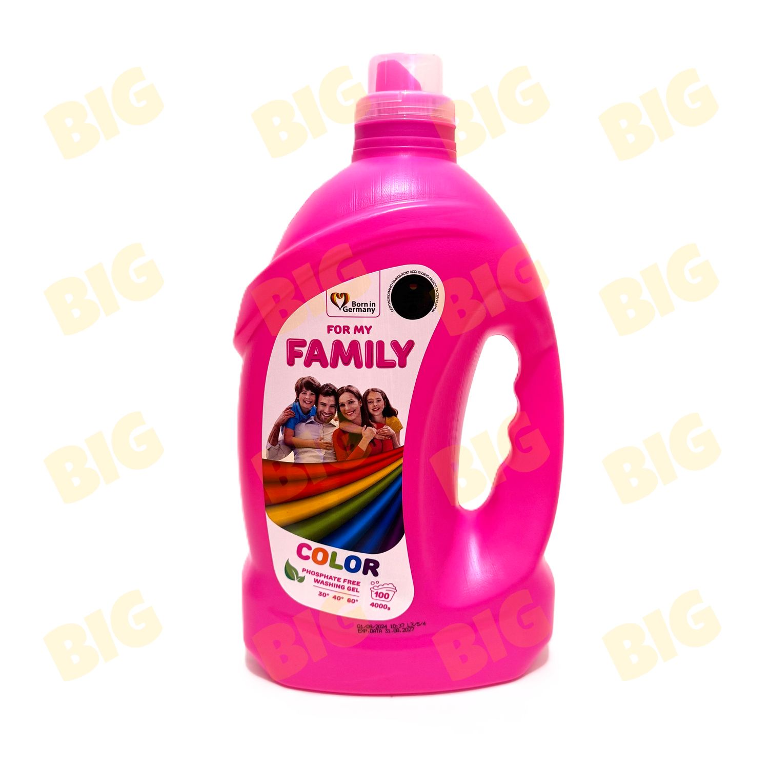 Լվացքի գել For My Family գունավոր 4լ․