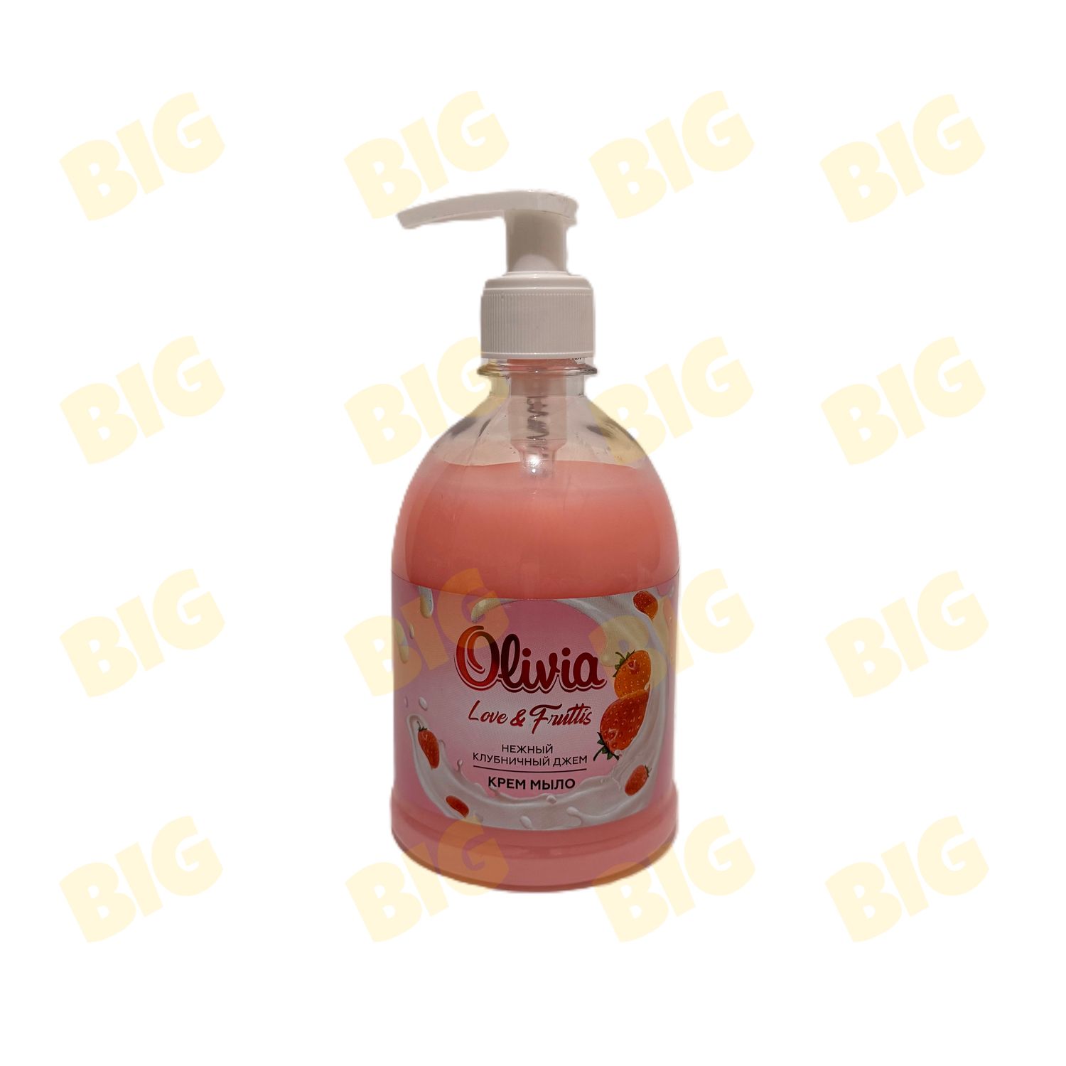 Հեղուկ օճառ Olivia ելակ 500մլ․
