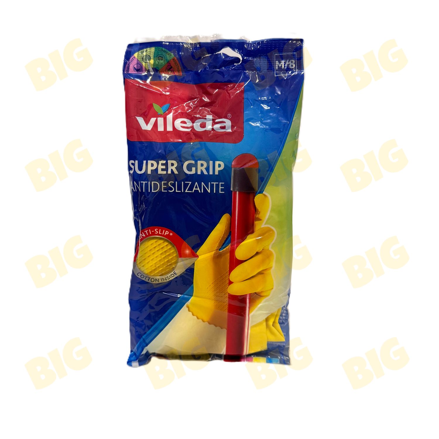 Ռետինե ձեռնոցներ Vileda Super Grip չափս M