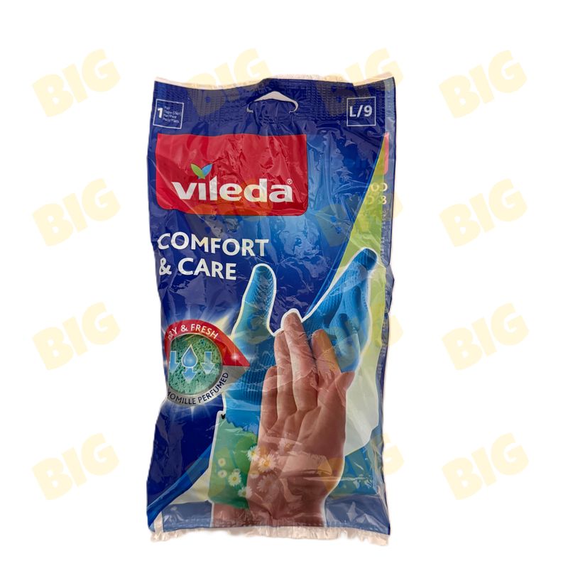 Ռետինե ձեռնոցներ Vileda Comfort&amp;Care չափս L