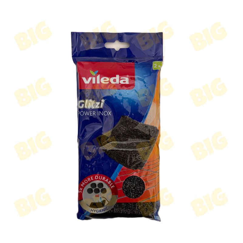 Սպունք մետաղական Vileda Glitzi 2հատ