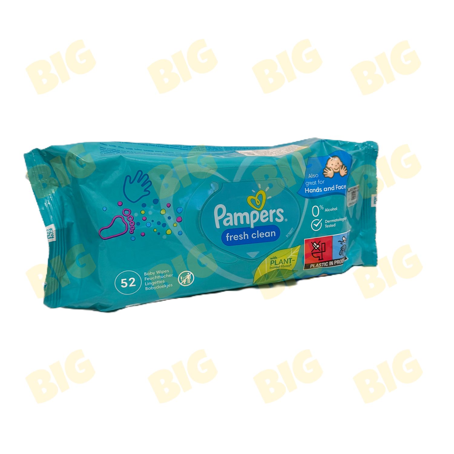 Խոնավ անձեռոցիկ Pampers մանկական 52հատ