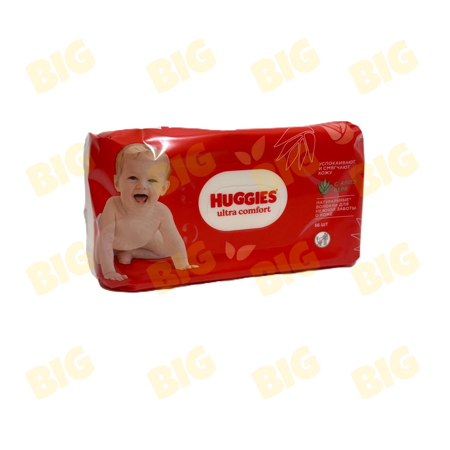 Խոնավ անձեռոցիկ Huggies մանկական Ultra comfort 56հատ