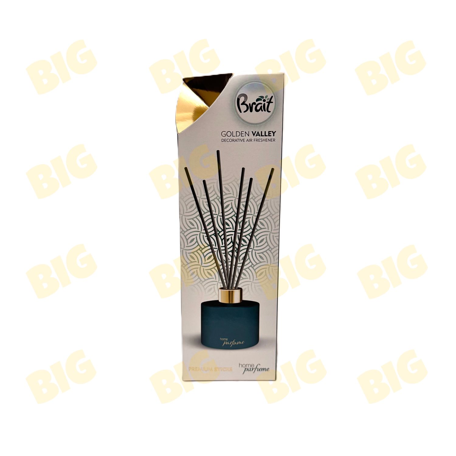 Թարմացուցիչ օդի փայտիկներով «Brait» 100մլ․ Golden Valley