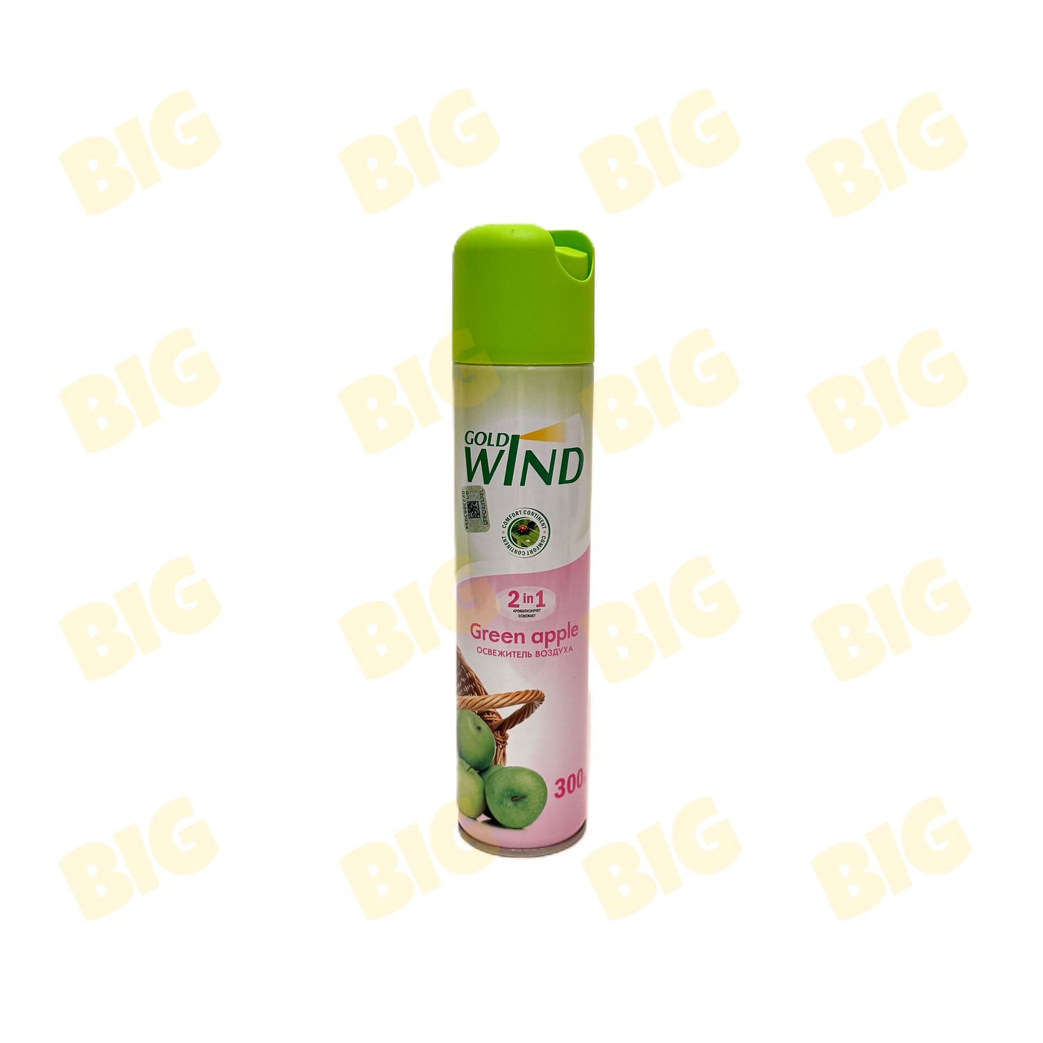 Օդի թարմացուցիչ gold 300մլ․ Green apple