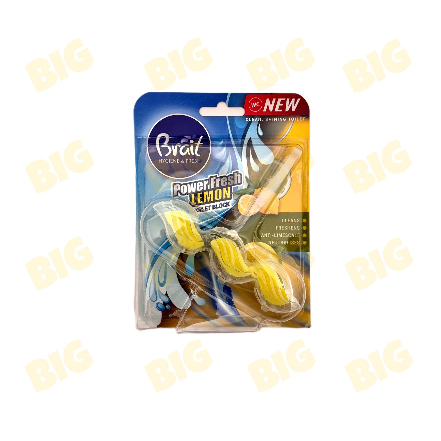 Զուգարանի մաքրող հոտ Brait 39գ․ Lemon