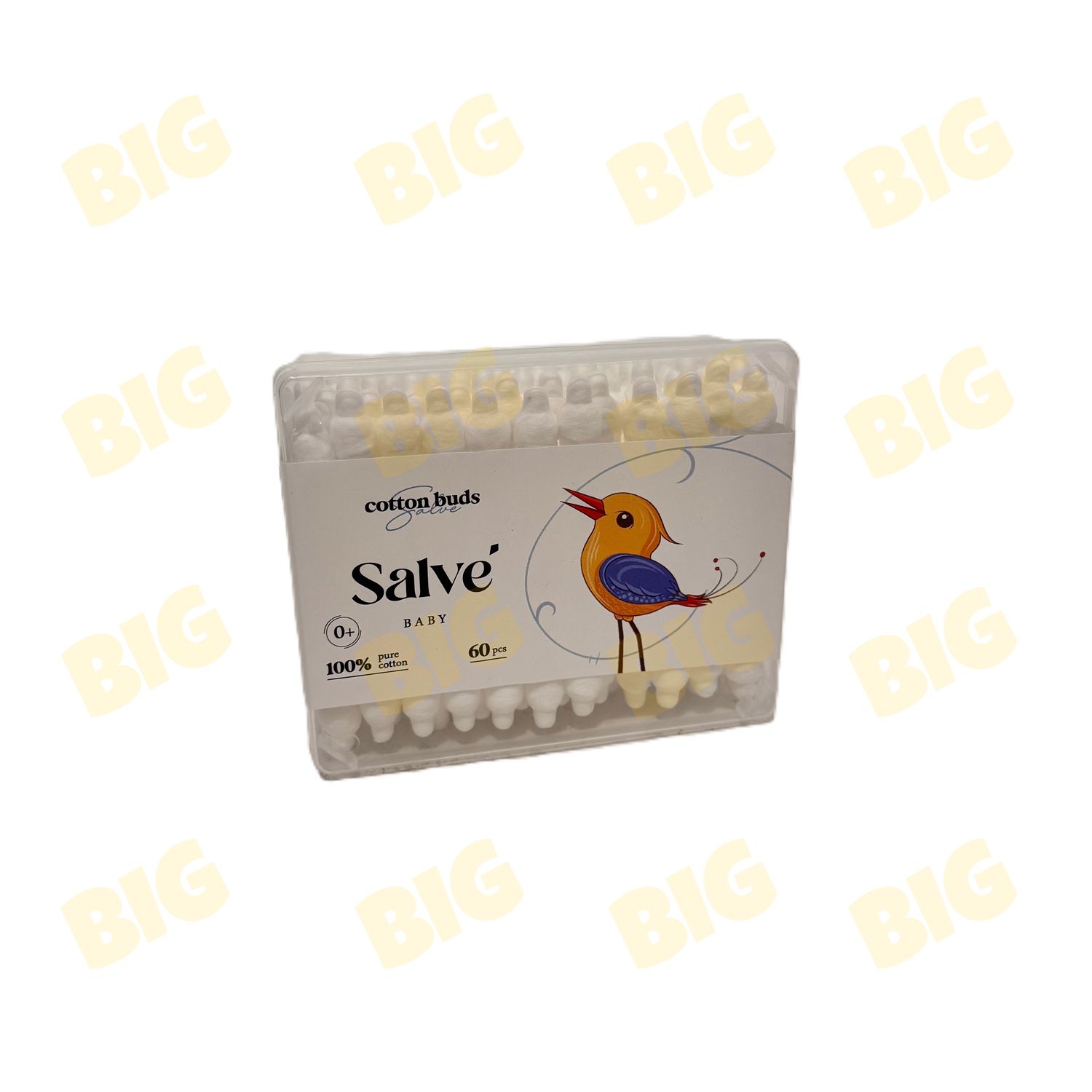 Բամբակյա փայտիկներ մանկական Salve 60հ․