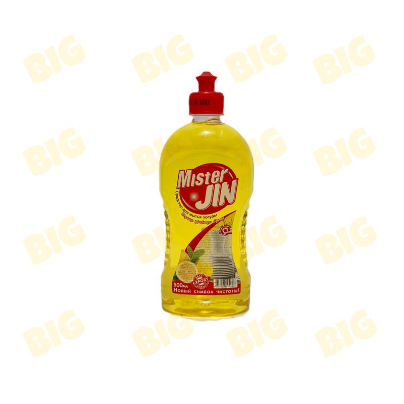 Սպասք լվանալու հեղուկ Mister Jin 500մլ․ Կիտրոն