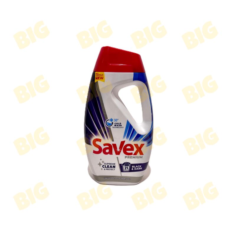 Լվացքի գել Savex Black&amp;Dark 0,945լ․ սև